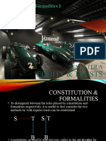 07 Constitution & Formalities I