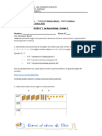 4to. Matemática. Guia 1 - Marzo