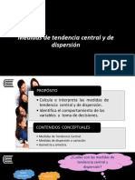 Semana 09 Medidas de Tendencia Central y Medidas de Dispersión