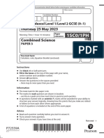 1SC0/1PH: Combined Science