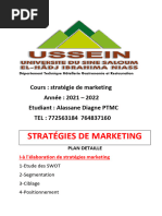 Stratégies de Marketing L2 - 1