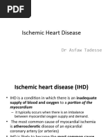 Ischaemic Heart Disease (DR Asfaw T)