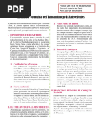 Antecedentes de La Invasión y Conquista Del Tahuantinsuyo para Segundo Grado de Secundaria Ok