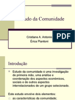 Estudo Da Comunidade