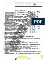 Série D'exercices N°2 Lycée Pilote - Chimie Piles Électrochimiques - Bac Toutes Sections (2019-2020) MR Sfaxi Salah