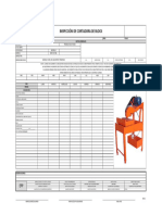 Inspección de Cortadora de Block
