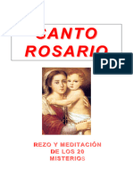 Rezo y Meditacion de Los 20 Misterios Del Santo Rosario