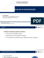 Aula 2 - Definição de Problemas Hipoteses e Objetivos