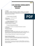 Las Normas de Auditoria Generalmente Aceptadas