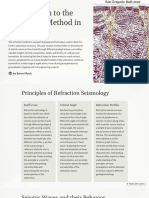 Introduction To The Refraction Method in Geophysics