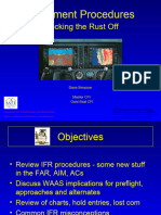 Instrument Procedures Knocking The Rust Off