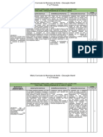 Matriz Curricular - Educação Infantil