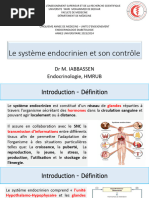 1 Le Système Endocrinien Et Son Contrôle Cours Endocrino 2023 2024