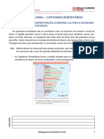 Resumo Aula 6 Brasil Colonial Capitanias Hereditárias