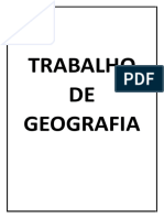 TRABALHO DE GEOGRAFIA Residuos de Lixos