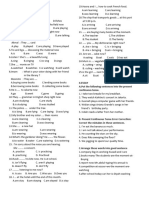 Present Continuous Tense