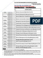 Exam Past Papers