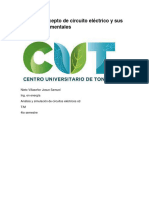 Tarea 1 Concepto de Circuito Eléctrico y Sus Partes Fundamentales