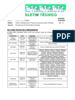 BTRF0059 - Procedimento de Teste de Motor Ventilador