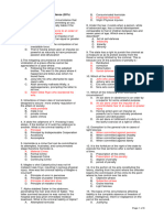 Criminal Law and Jurisprudence (20%) : Page 1 of 8