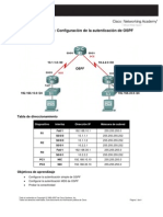 Configuracion Autenticacion de Ospf