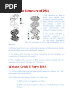 The Structure of DNA