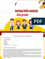 2º Programación Anual - 2do Grado