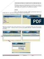 Guia para Depuracion de Registros Biometrico