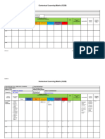 Contextual Learning Matrix Template