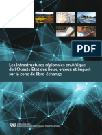 Les Infrastructures Régionales en Afrique de L'ouest: État Des Lieux, Enjeux Et Impact Sur La Zone de Libre-Échange