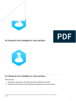 10.2 Brnsted-Lowry Definition of Acids and Bases