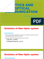 Optics and Optical Communication Lecture Best 2121