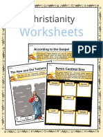 Sample Christianity Worksheets