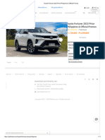 Toyota Fortuner 2023 Price Philippines & Official Promos 1