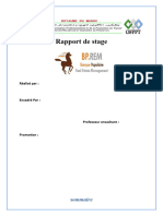 Rapport de Stage BP