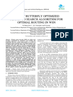 Jarrot Butterfly Optimized Flamingo Search Algorithm For Optimal Routing in WSN