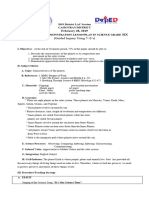 Demonstration Lesson Plan in Science 6 Inquiry-Based