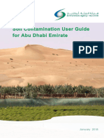 Soil Contamination User Guide For Abu Dhabi Emirate