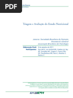 Diretriz-Triagem e Avaliacao Do Estado Nutricional