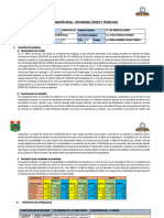 Programación Anual Tercero Cyt 2024