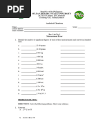 Laboratory Activities in Analytical Chemistry