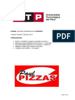 Proyecto Paul Pizza