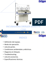 P.P. Incubadora Dräger Isolette c2000