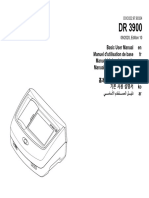 Manual - DR3900 Espectrofotometro