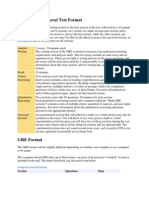 GRE Test Format