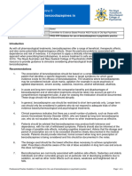 PPG 5 Use of Benzodiazepines