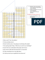 Personality Crossword