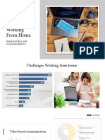 WFH - Good Practices and Recommendations 1