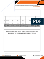 PR-OP-56 Procedimientos Montaje Electromecanico de Tableros en Subestaciones - V2