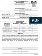 Certificado Microbiologico - Botellon